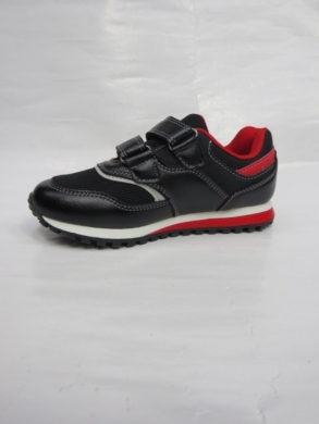 Buty sportowe chłopięce (27-32) F855 BLACK/RED