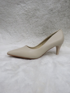 Czółenki damskie na szpilce (36-41) LE-543 BEIGE