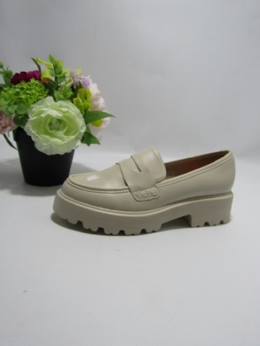 Mokasyny damskie na płaskim (36-41) LL987 BEIGE