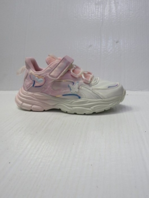 Buty sportowe dziewczęce (32-37) LC965 WHITE/PINK