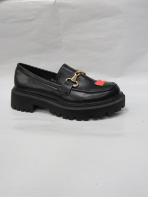 Mokasyny damskie na płaskim (36-41) HXL-01 BLACK