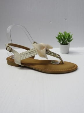 Sandały damskie na płaskim (36-41) TZ105 BEIGE
