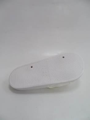 Klapki damskie na płaskim (36-41) 67038 WHITE