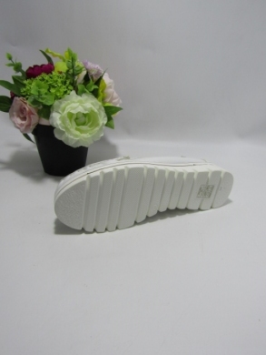 Mokasyny damskie na płaskim (36-41) HJJ-206 WHITE