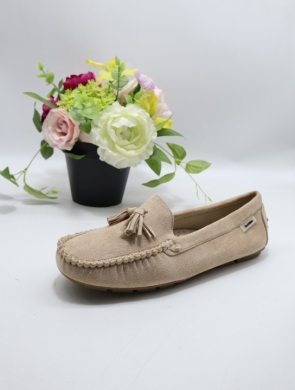 Mokasyny damskie na płaskim (36-41) HJJ-02 BEIGE