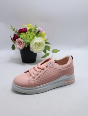Buty sportowe damskie na płaskim (36-41) D235-18 PINK