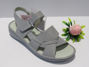 Sandały damskie na koturnie (36-41) SL2213-23 GREY