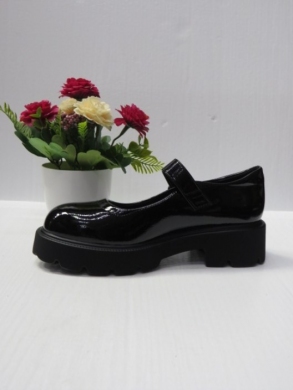 Półbuty damskie na płaskim (36-41) XYS-23601-1 BLACK