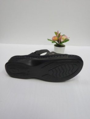 Klapki damskie na koturnie (36-42) 2290 BLACK