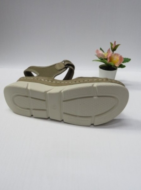 Sandały damskie na koturnie (39-43) DJ26-2 LBEIGE