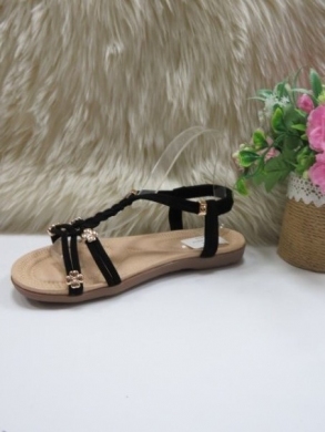 Sandały damskie na płaskim (36-41) FY6620 BLACK