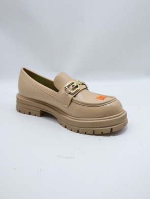 Mokasyny damskie na płaskim (36-41) OM2166 BLACK