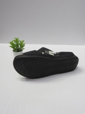 Klapki damskie na koturnie (36-42) CC2222 BLACK