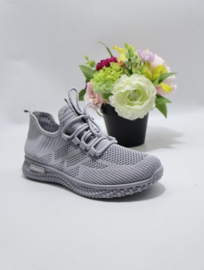 Buty sportowe damskie na płaskim (36-41) ADQ115-3 GREY