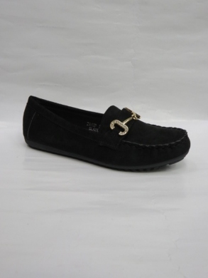 Mokasyny damskie na płaskim (36-41) ZA12 BLACK