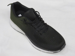 Buty sportowe męskie (39-44) S1206 BLA/GREEN