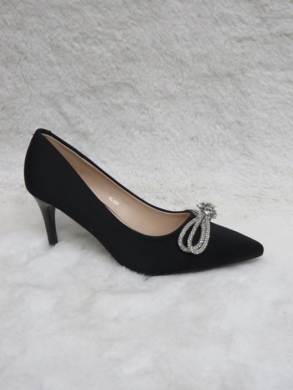 Czółenki damskie na szpilce (36-41) OC103 BLACK