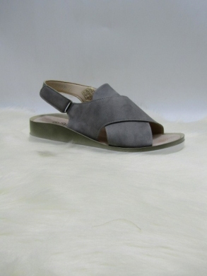 Sandały damskie na płaskim (36-41) 0637 GREY