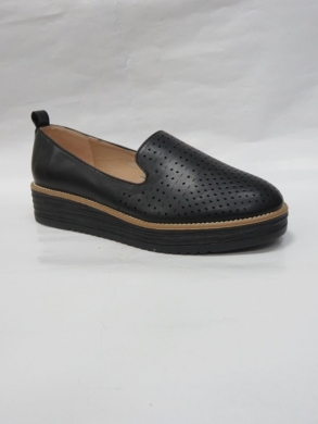 Mokasyny damskie na płaskim (36-41) 1566 BLACK