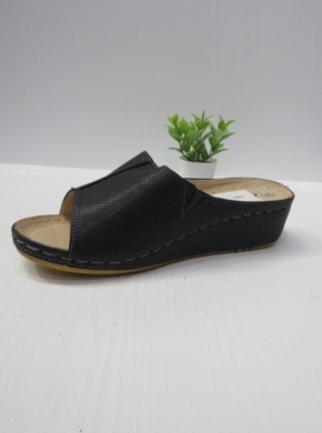 Klapki damskie na koturnie (36-41) 7AA221 BLACK