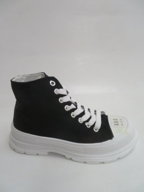 Trampki damskie na koturnie (36-41) HB60 BLACK