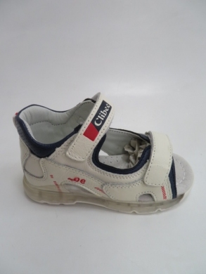 Sandały chłopięce (22-27) AB-9 BEIGE/BLUE