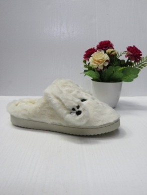 Kapcie damskie ocieplane (36-41) TS-803 WHITE