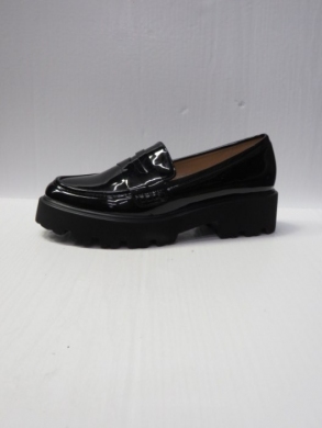 Mokasyny damskie na koturnie (36-41) 588A BLACK