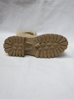 Botki damskie na płaskim (36-41) 8-7 BEIGE
