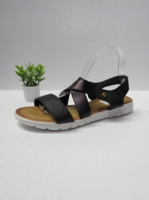 Sandały damskie na płaskim (36-41) SS-153 BLACK