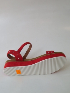 Sandały Damskie na płaskim (36-41) OC-302 RED