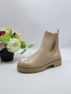 Botki damskie na płaskim (36-41) HMR-20 CREAM