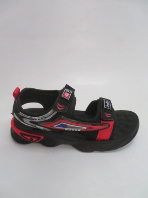 Sandały chłopięce (32-37) Z-1A BLACK/GREEN