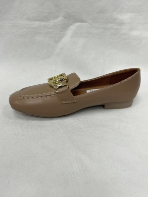 Mokasyny damskie na płaskim (36-41) W-232 KHAKI