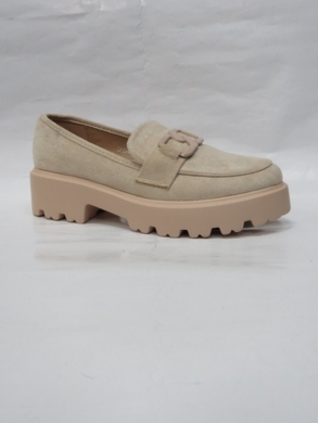 Mokasyny damskie na płaskim (36-41) DW018 BEIGE