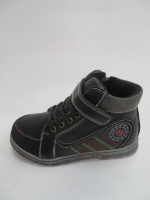 Botki chłopięce jesienne (27-32) 1621 BLACK