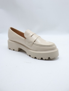 Mokasyny damskie na płaskim (36-41) LL987 BEIGE