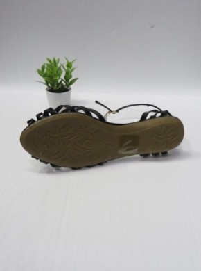 Sandały damskie na płaskim (36-41) 014-05 BLACK