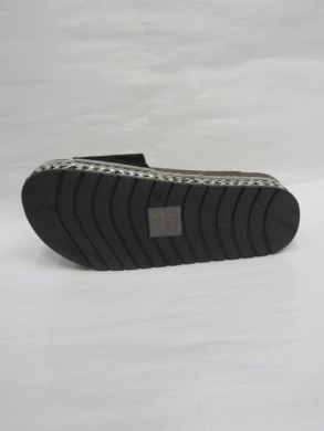 Klapki damskie na płaskim (36-41) AN01 BLACK