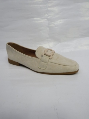 Mokasyny damskie na płaskim (36-41) 7966 BEIGE