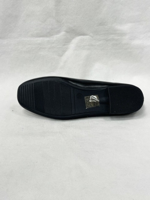 Mokasyny damskie na płaskim (36-41) W-235 BLACK