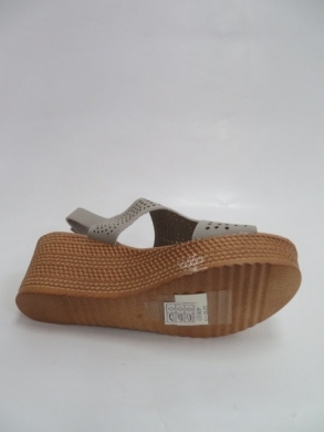 Sandały damskie na koturnie (36-41) ABD-1 GREY