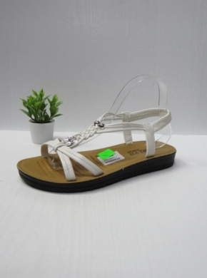 Sandały damskie na płaskim (36-41) FY6960 WHITE