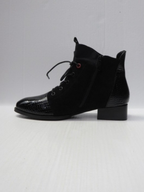 Botki damskie ocieplane na obcasie (36-41) H2185 BLACK