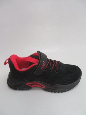Buty sportowe dziewczęce (32-37) F858 BLACK/RED