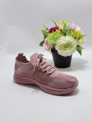 Buty sportowe damskie na płaskim (36-41) ADQ117-4 PINK