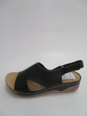 Sandały Damskie na koturnie (36-41) L17-62 BLACK