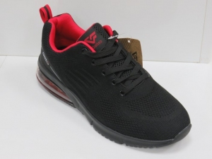 Buty sportowe męskie (41-46) T-2177 BLACK/RED