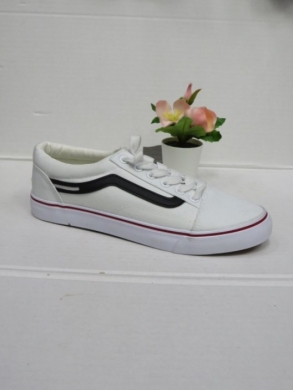 Trampki damskie na płaskim (36-41) XKB-05 WHITE