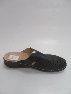 Klapki damskie na płaskim (37-42) 812 BLACK